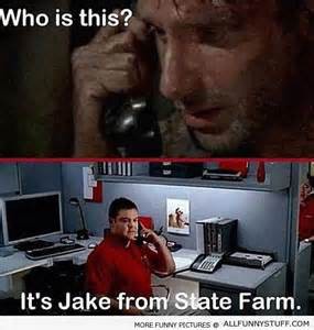 Kto tam je ? Jake zo Štátnej farmy :D